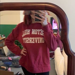 Seton Hill Maroon Crewneck